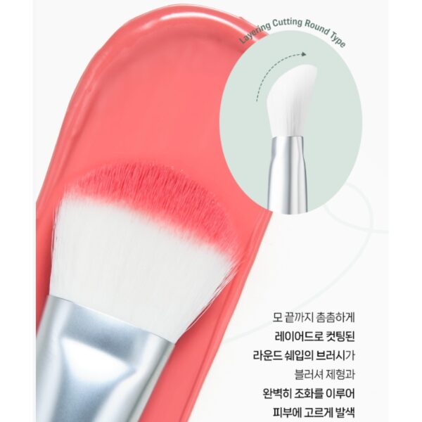 Fillimilli Creamy Blusher Brush 888 Set (+Pact Type Makeup Palette) - Image 4