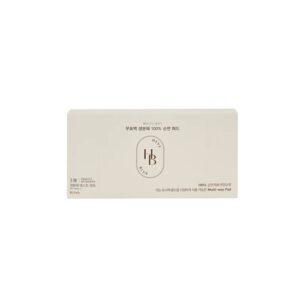 HEVEBLUE Multiway Unbleached Biodegradation 100% Cotton Pad [#80pads]