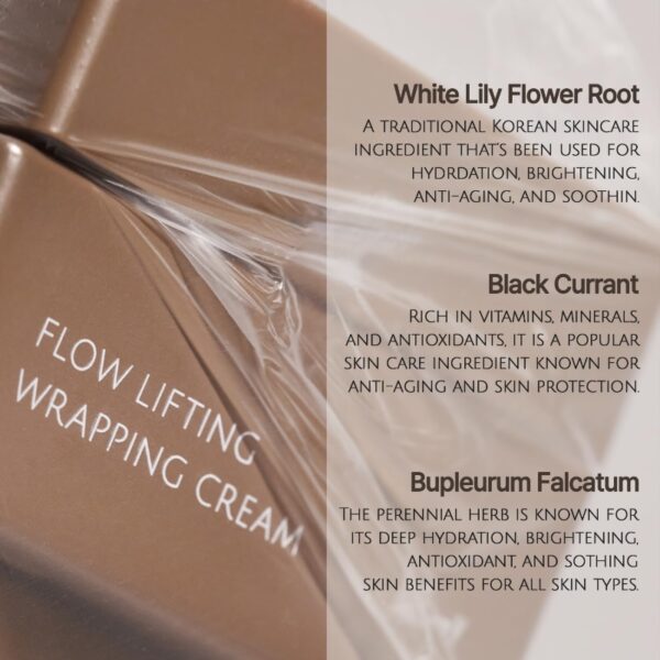 koy Flow Lifting Wrapping Cream 50ml Set (+Mini Cream 10ml*2ea) - Image 3