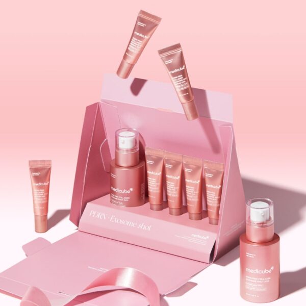 medicube PDRN Pink Collagen Exosome shot 2000 Gift Set - Image 2