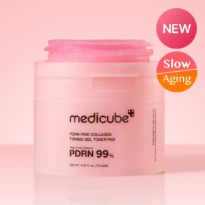 medicube PDRN Pink Collagen Toning Gel Toner Pads