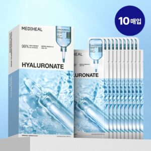 MEDIHEAL Hyaluronate Essential Mask Sheet Ultra Hydration [#10 Sheets]