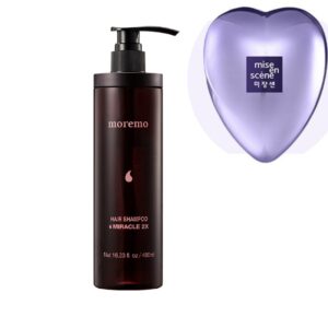 MOREMO Hair Shampoo Miracle 2X 480ml (+Miseen scene Magic hair brush)