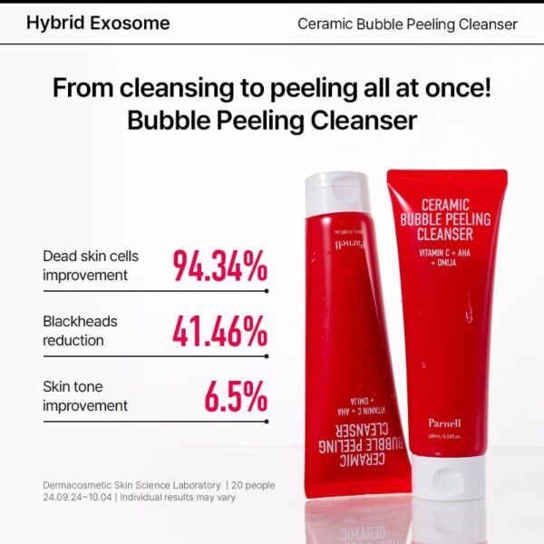 Parnell Ceramic Bubble Peeling Cleanser - Image 4