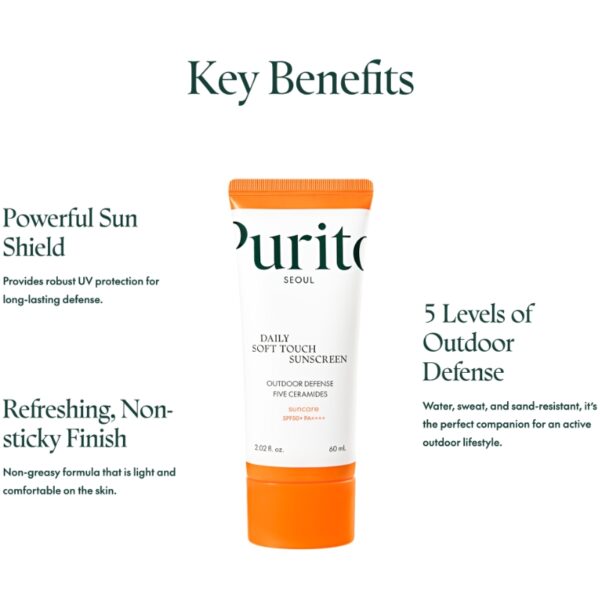 Purito Daily Soft Touch Sunscreen SPF50+ Broad Spectrum - Image 4