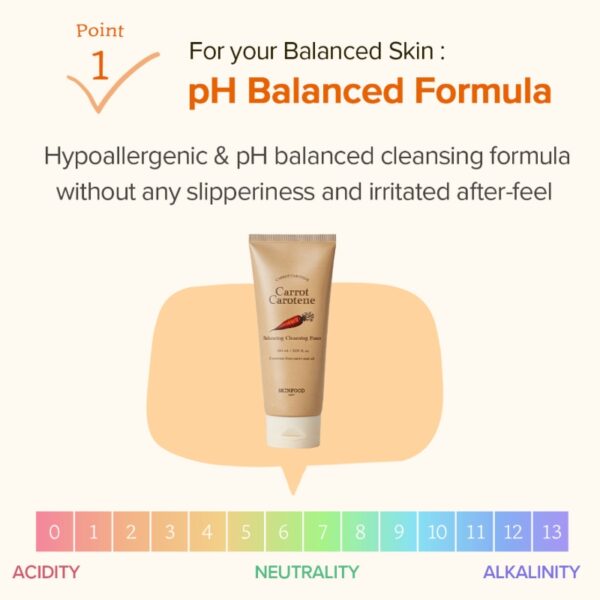 SKINFOOD Carrot Carotene Balancing Cleansing Foam - Image 3
