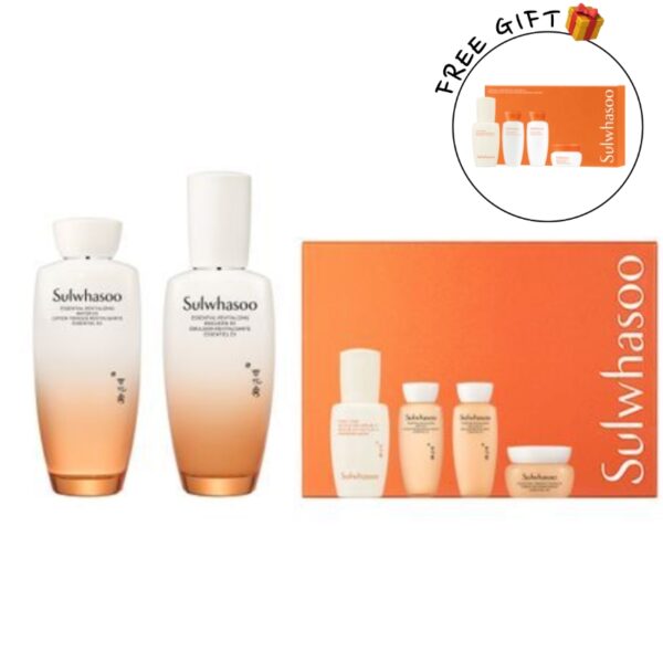 NEW💖 SULWHASOO Essential Revitalizing Set (+Essential Daily Routine 4kit)