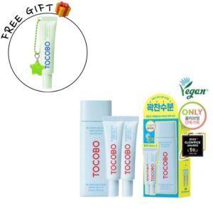 TOCOBO Bio Watery Sun Cream SPF50+PA++++ 70ml SET (+Sun Cream Keyring)