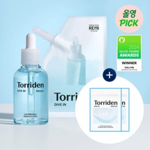 Torriden Dive-In Serum 50mL Refill Set (+50mL Refill + Pad 20p)