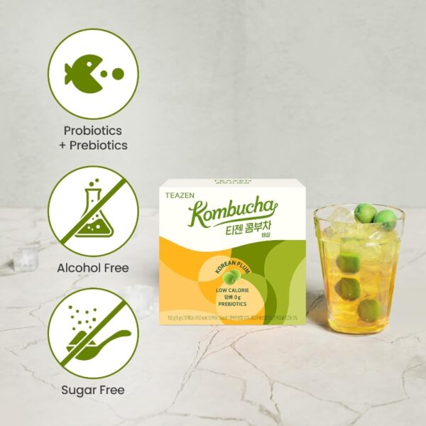 TEAZEN Kombucha Korean Plum 10+3T Set - Image 4