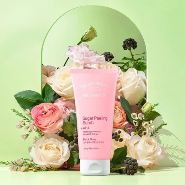 VEILMENT Sugar Peeling Scrub #Black Rose - Image 2