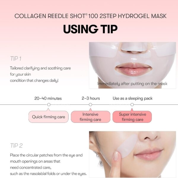 VT Collagen Reedle Shot 100 2Step Hydrogel Mask - Image 5