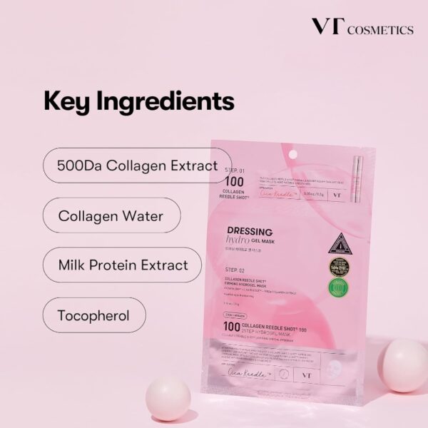 VT Collagen Reedle Shot 100 2Step Hydrogel Mask - Image 3