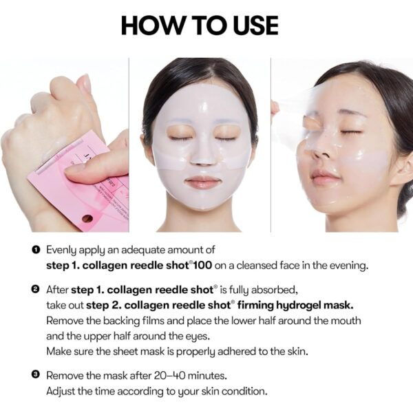 VT Collagen Reedle Shot 100 2Step Hydrogel Mask - Image 6