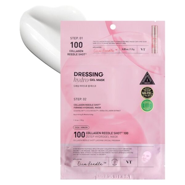 VT Collagen Reedle Shot 100 2Step Hydrogel Mask - Image 2