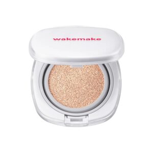 WAKEMAKE Seamless Wear Cushion Set [#23 Beige] (+Refill)
