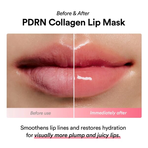 Abib PDRN Collagen Lip mask Glazed Jelly (+Pouch Kerying) - Image 4
