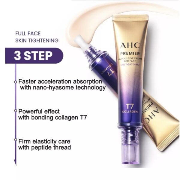 AHC Premier Ampoule Eye Cream For Face Line Tightening 40ml - Image 3