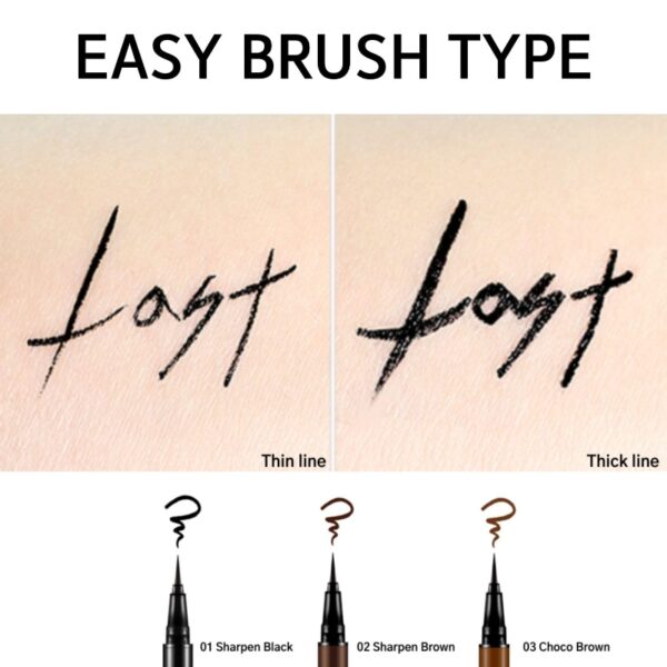 Bbia Last Pen Eyeliner [# Sharpen Brown] - Image 3