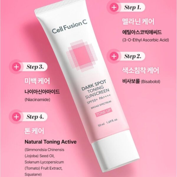 Cell Fusion C Dark Spot Toning Sunscreen 35ml Double Pack - Image 4