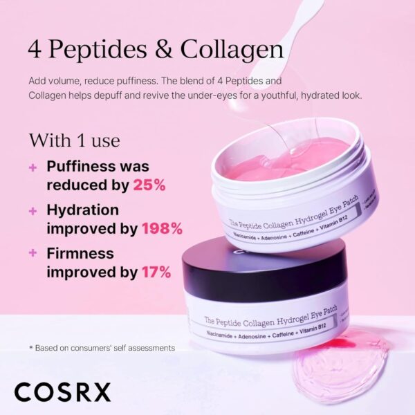 COSRX The Peptide Collagen Hydrogel Eye patch - Image 2