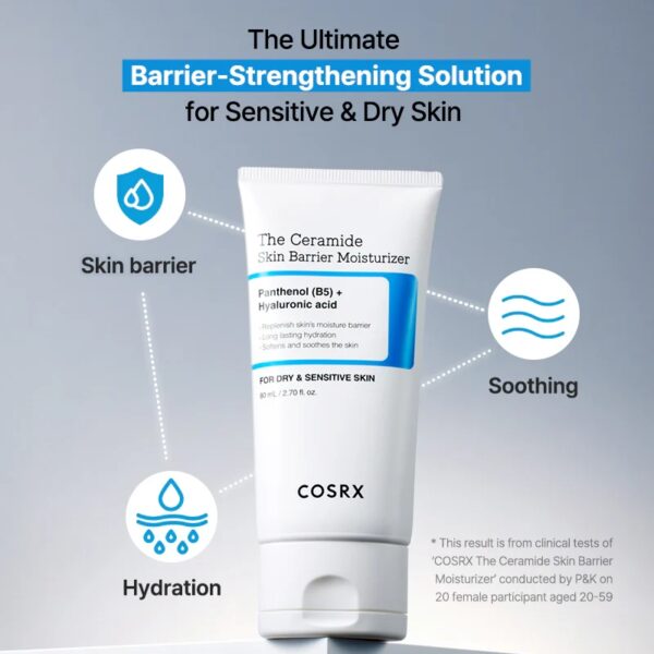 COSRX The Ceramide Skin Barrier Moisturizer 80ml - Image 4