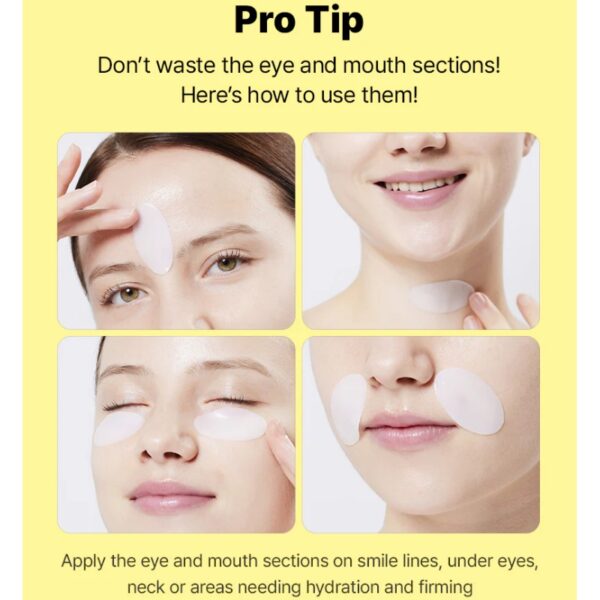 Cosrx Advanced Snail 96 Mucin Glass Glow Hydrogel Mask [#3 masks] - Image 5