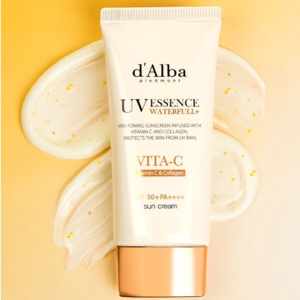 d'Alba Waterfull UV Essence Vita Capsule Anti-Aging Sun Cream SPF50+ PA++++