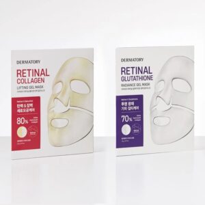 Dermatory Retinal Gel Mask Sheet [# Collagen #Glutathione](5 masks)