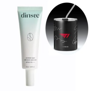 Dinsee Premium Vegan Mild Moist Sunscreen SPF50+ PA++++ (+T1 Black Gold Cup)