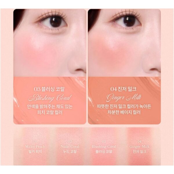 DASIQUE Blending Mood Cheek [#18 #19] (+puff) - Image 4