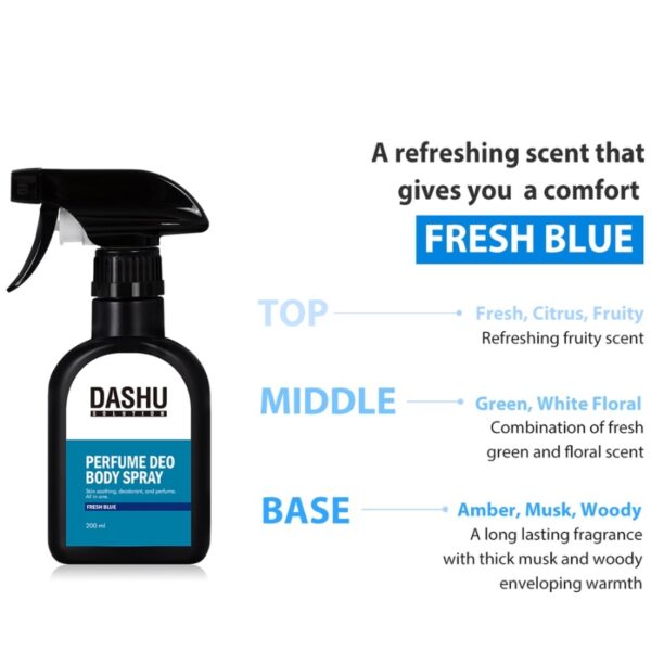 Solution Perfume Deo Body Spray [#Fresh Blue] - Image 2