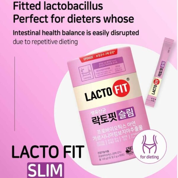 LACTOFIT  PROBIOTICS SLIM [60STICKS] - Image 2