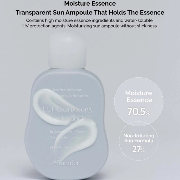 FROMRIER EGF Cica Bosong Sun Ampoule 56ml - Image 2