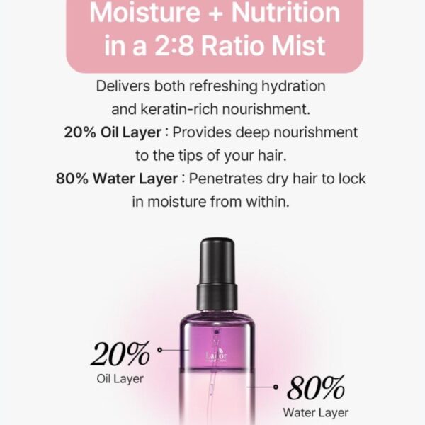 La’dor Keratin Layered Oil Hair Mist 130ml Set [#2 Type] (+Osmanthus) - Image 7