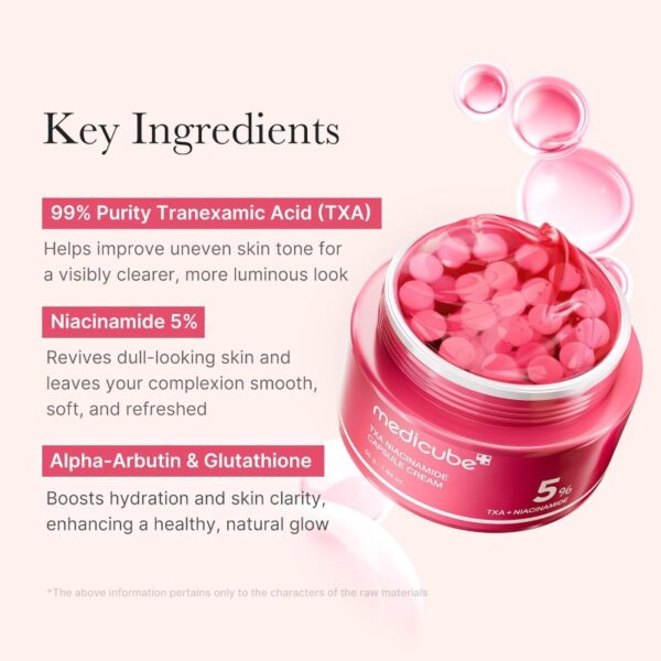 Medicube TXA Niacinamide Capsule Cream - Image 3