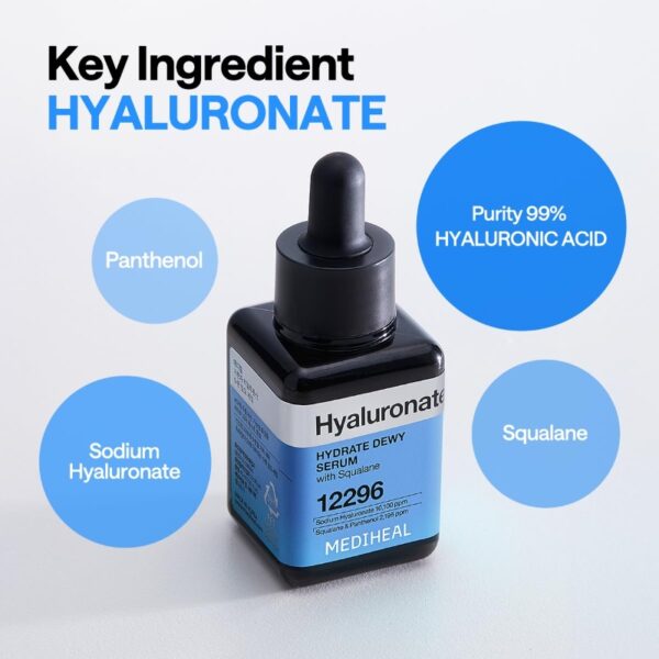 MEDIHEAL Hyaluronate Hydrate Dewy Serum - Image 4