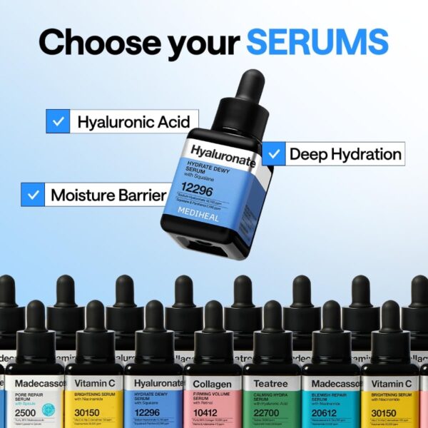 MEDIHEAL Hyaluronate Hydrate Dewy Serum - Image 3