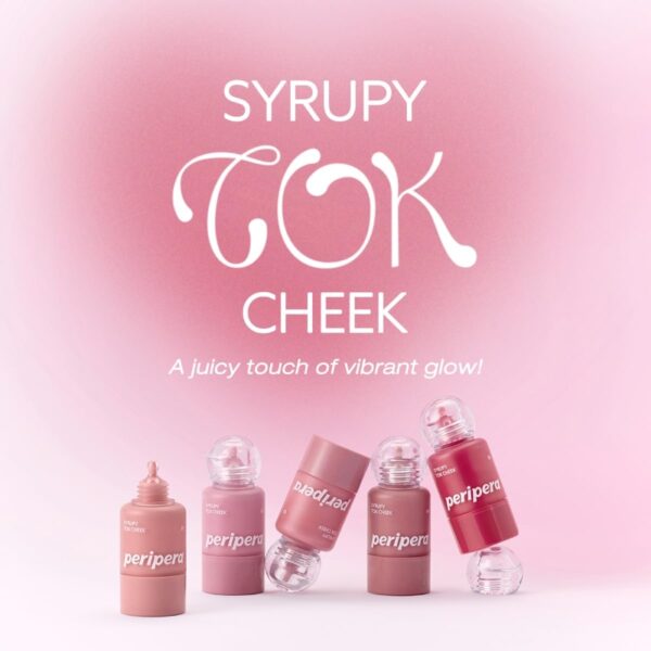 peripera Syrupy Tok Cheek Set [#3 Colors] (+Heart Pang Pang Puff) - Image 2