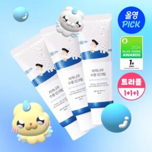ROUND LAB Birch Juice Moisturizing Sunscreen 40ml Triple Set