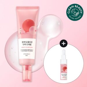 ROUND LAB Camellia Deep Collagen Firming Sun Serum 50ml Set (+7ml)