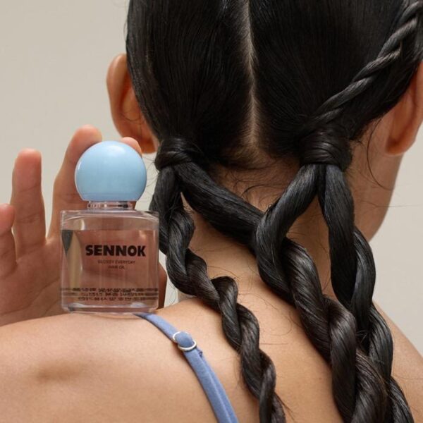 Sennok Glossy Everyday Hair Oil Gift Set (+Scrunchie) - Image 3