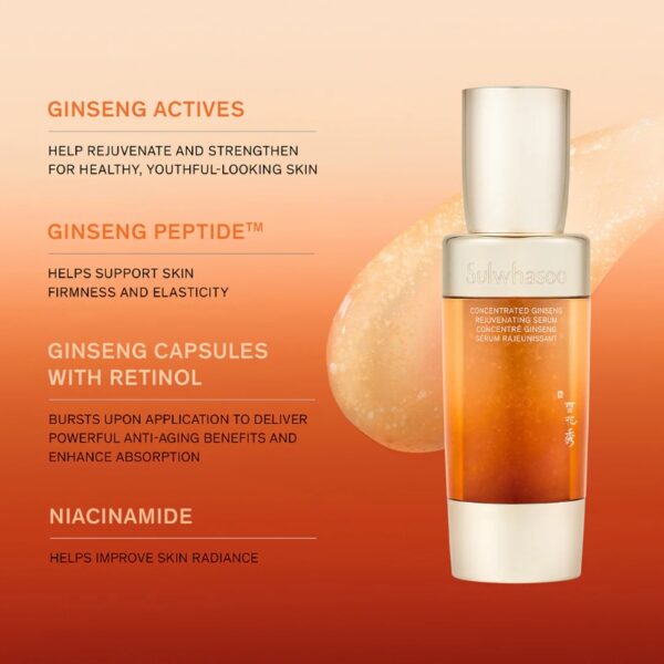 Concentrated Ginseng Rejuvenating Serum EX (sample) - Image 3