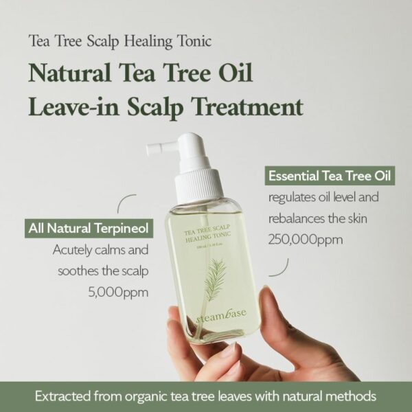 STEAMBASE Tea Tree Scalp Healing Tonic - Image 4