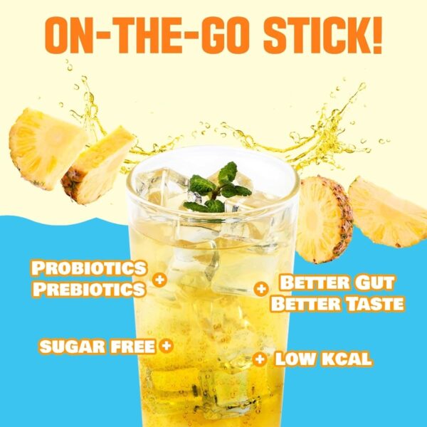 TEAZEN Kombucha Drink Mix [#PINEAPPLE] - Image 2