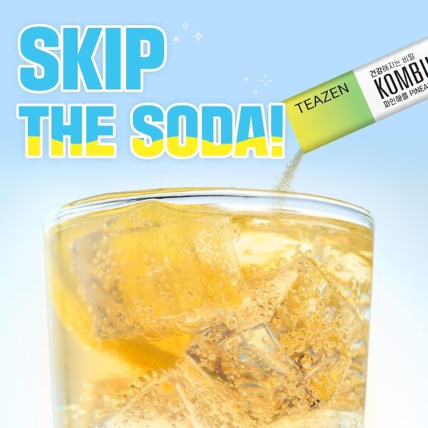 TEAZEN Kombucha Drink Mix [#PINEAPPLE] - Image 3