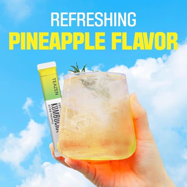 TEAZEN Kombucha Drink Mix [#PINEAPPLE] - Image 4