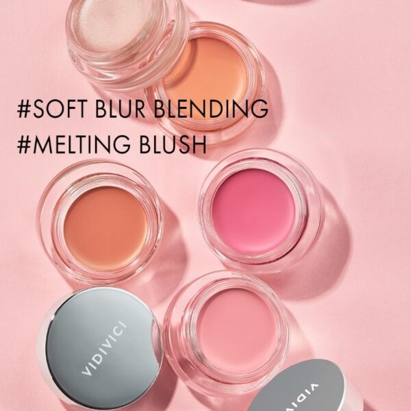 VIDIVICI Glow Cream Blush Set (+2 puffs) - Image 3