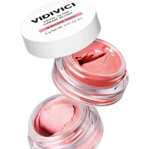 VIDIVICI Glow Cream Blush (+ Heart puff) [#4 Colors]