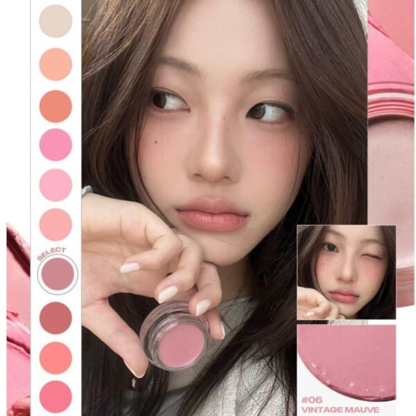 VIDIVICI Glow Cream Blush Set (+2 puffs) - Image 5